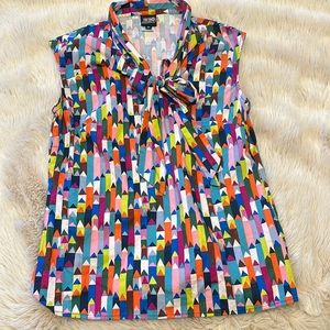 Retro Licious size Medium pencil bow top